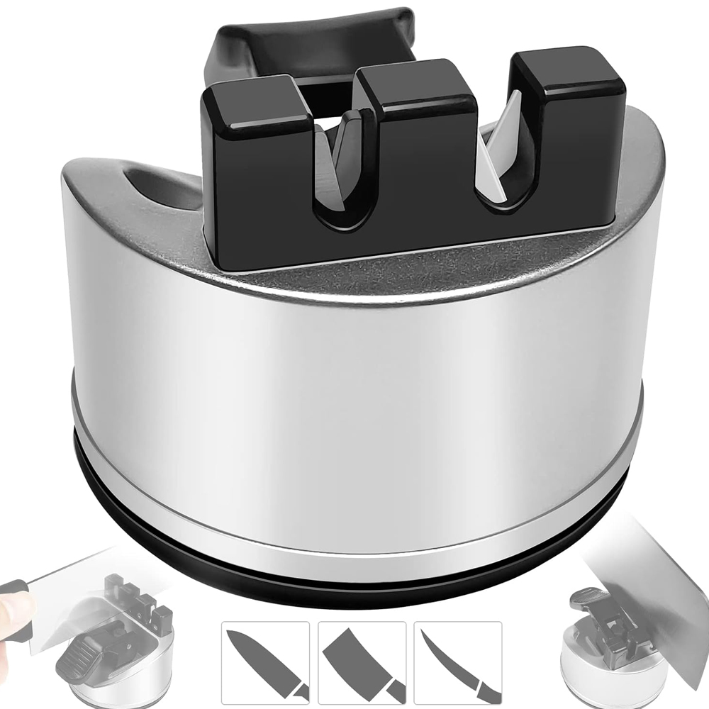 Healthy Kitchen Gadgets - 2025 New Hands Free Knife Sharpener