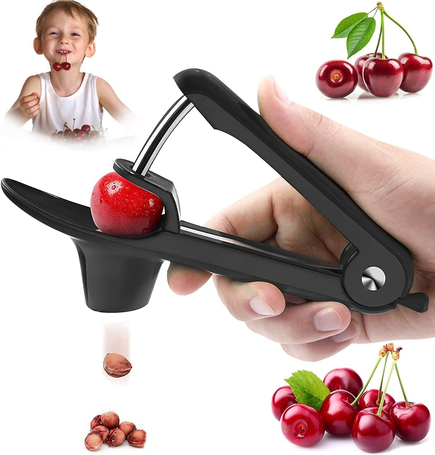Cherry Pitter Tool - Cherry Pitter Tool, Heavy-Duty Seed Remover