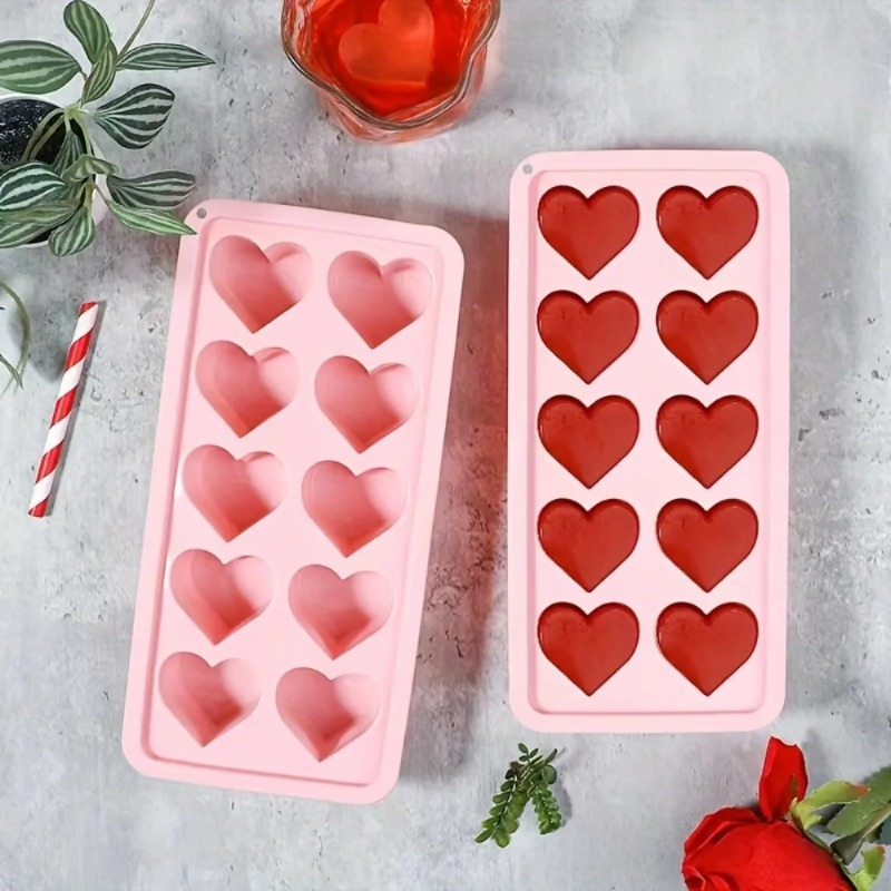 1pcs Heart-shaped Ice Cube Mol - Kitchen Gadgets Needed 评论和价格