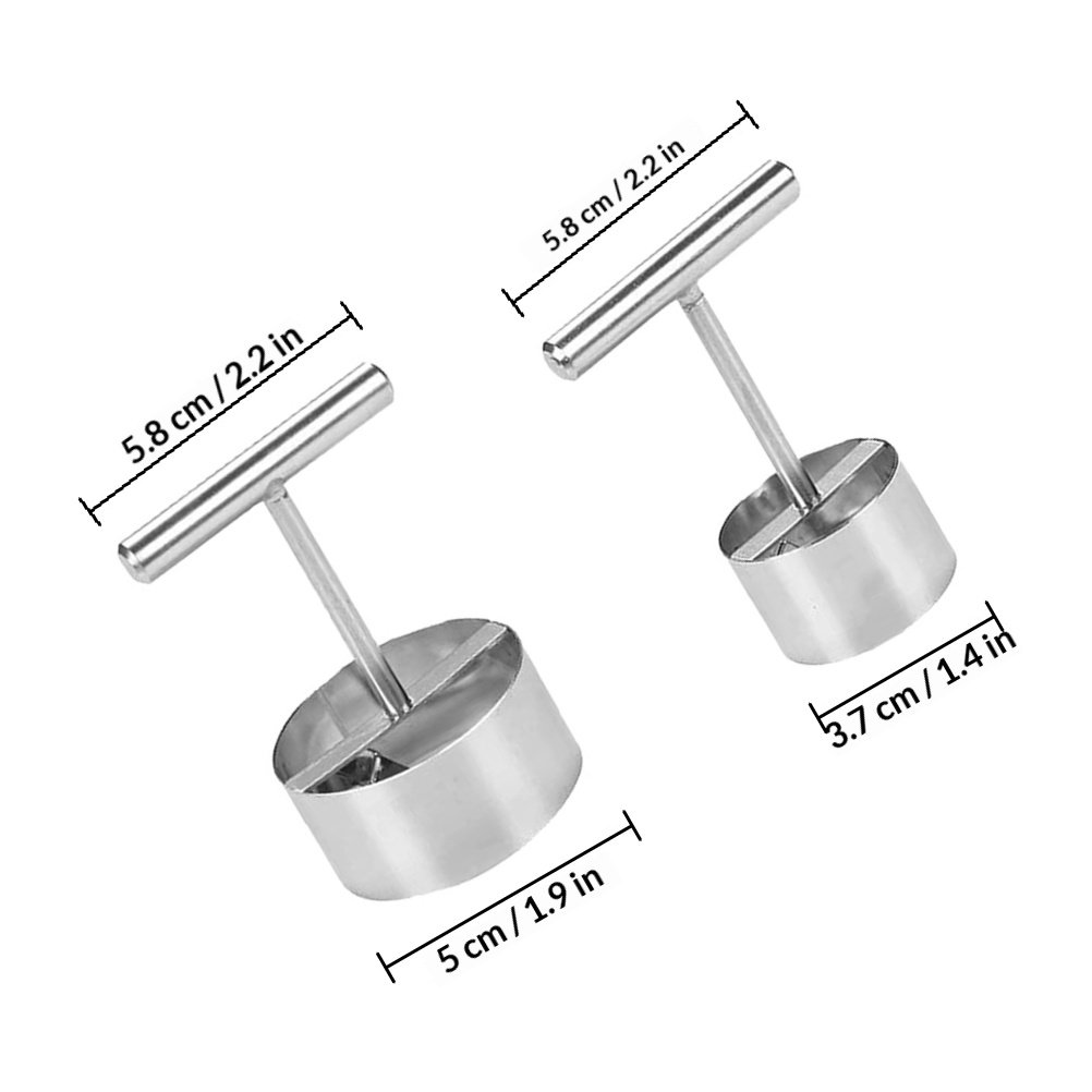 2Pcs Fruit Corer Stainless Ste - Cherry Pitter Tool 评论和价格