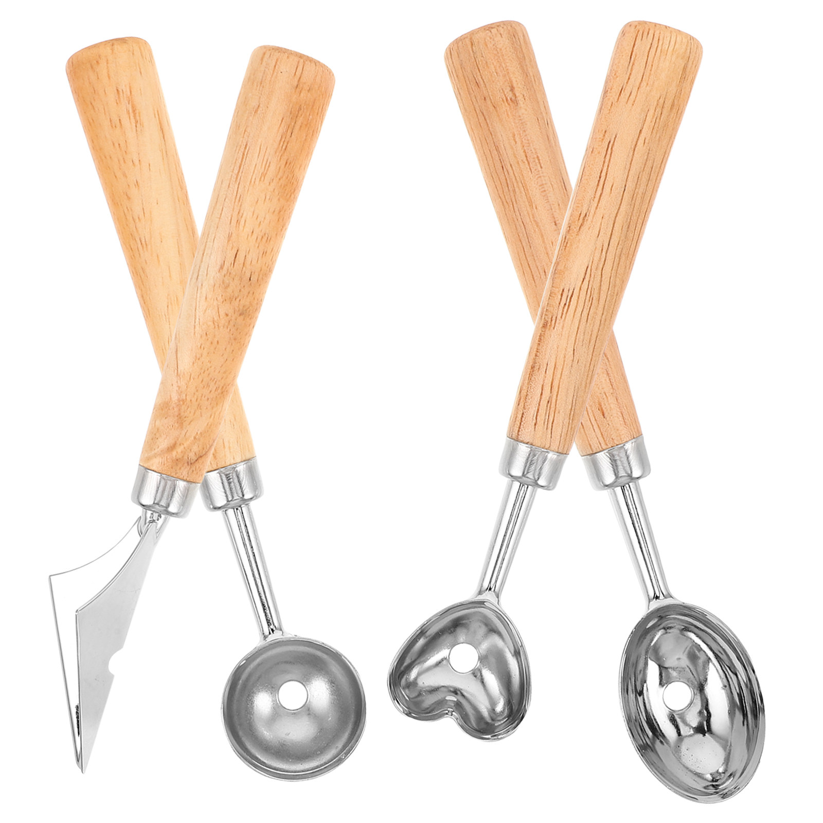 1Set Melon Baller Scoop Stainl - Cherry Pitter Tool 评论和价格