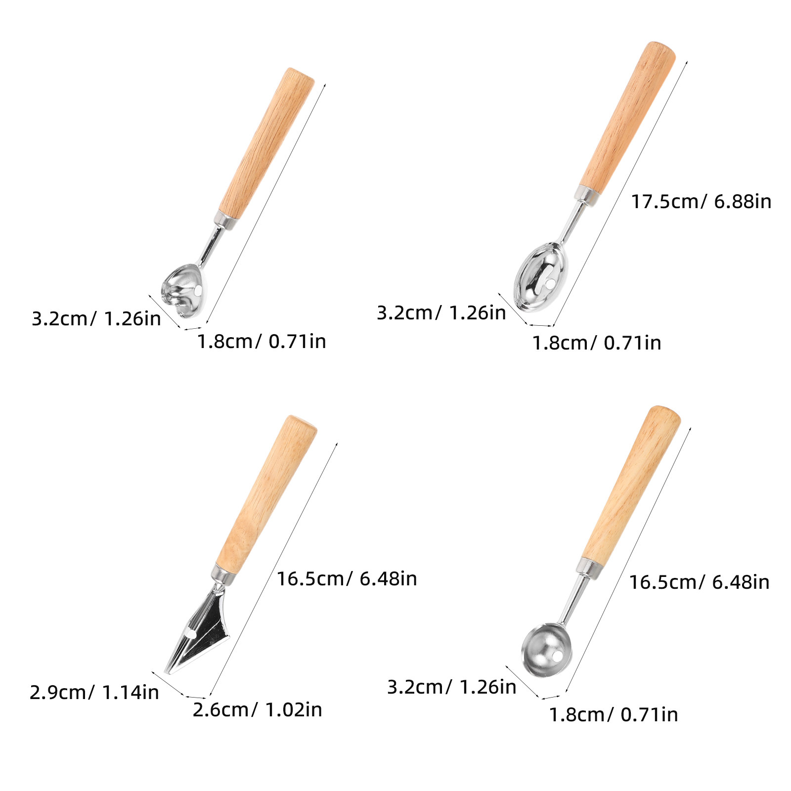 1Set Melon Baller Scoop Stainl - Cherry Pitter Tool 评论和价格