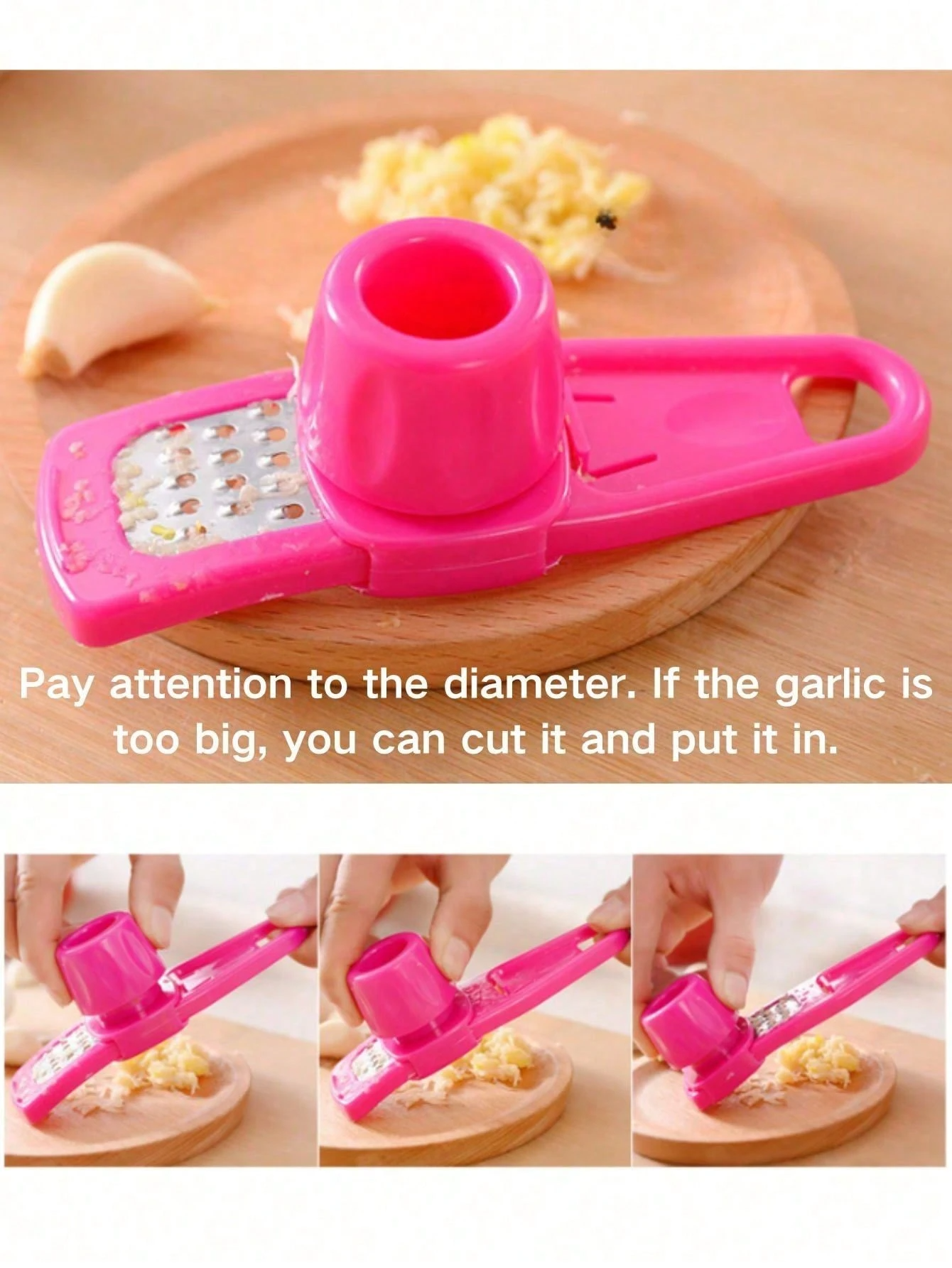 1/2pc Mini Garlic Grinder Crea - Kitchen Gadgets Green 评论和价格