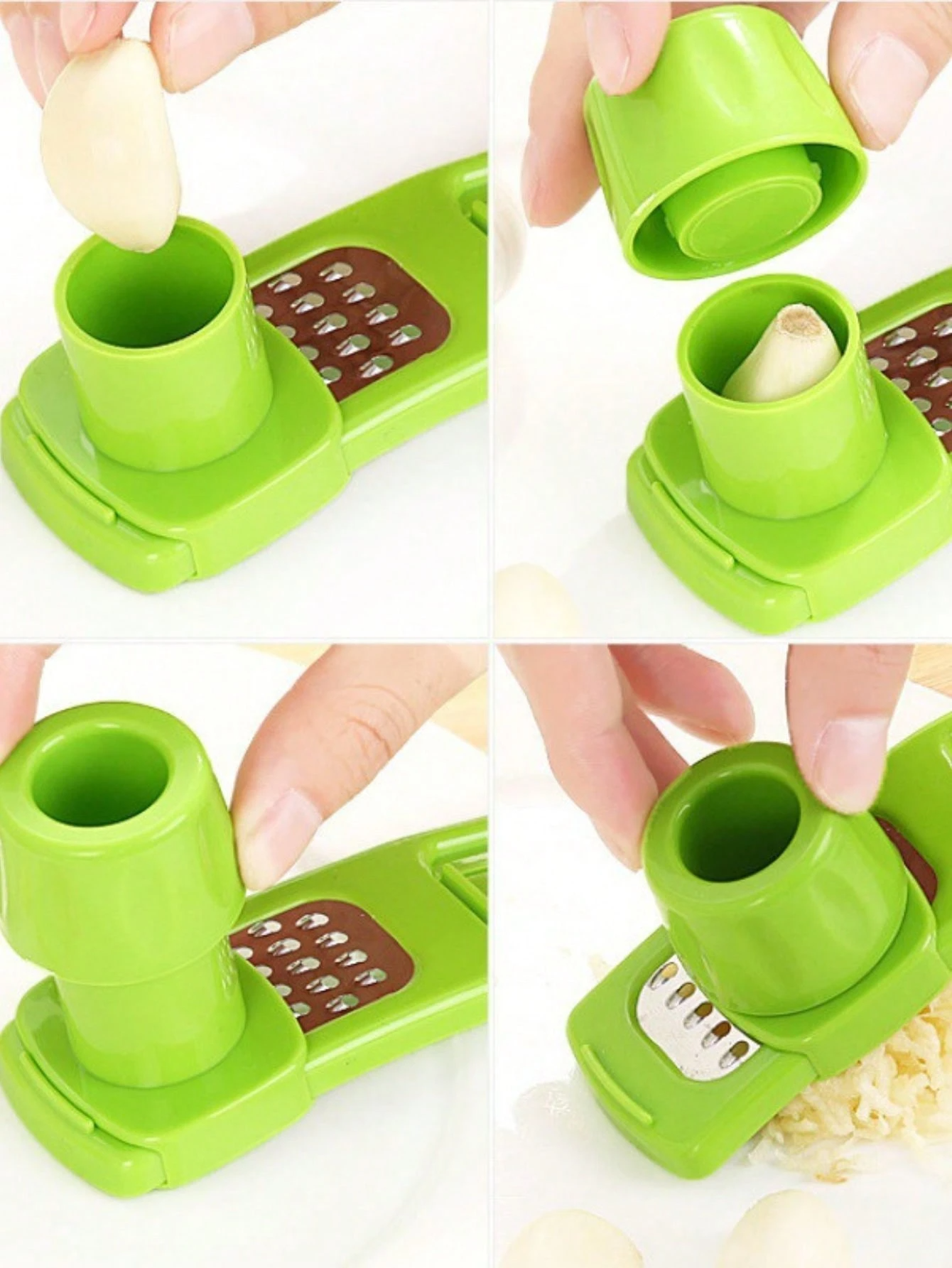 1/2pc Mini Garlic Grinder Crea - Kitchen Gadgets Green 评论和价格