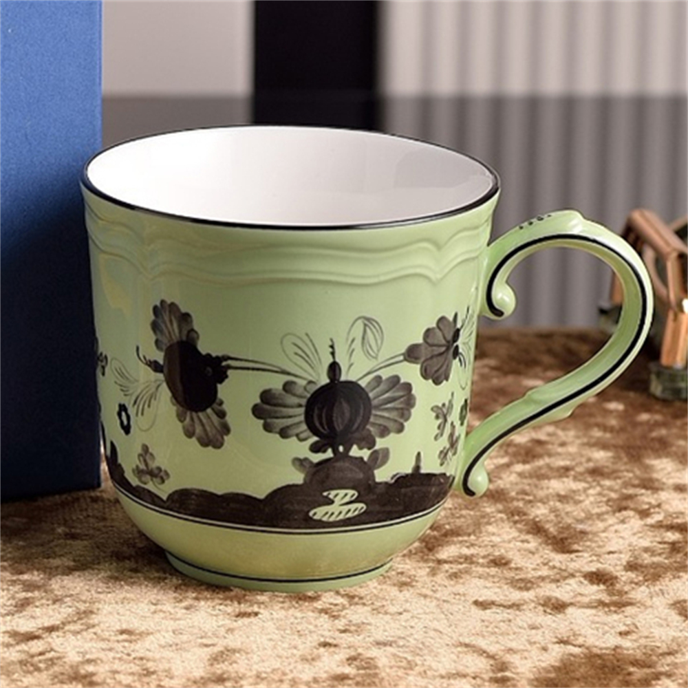 Household Goods Ceramic Mug Ki - Kitchen Gadgets Green 评论和价格