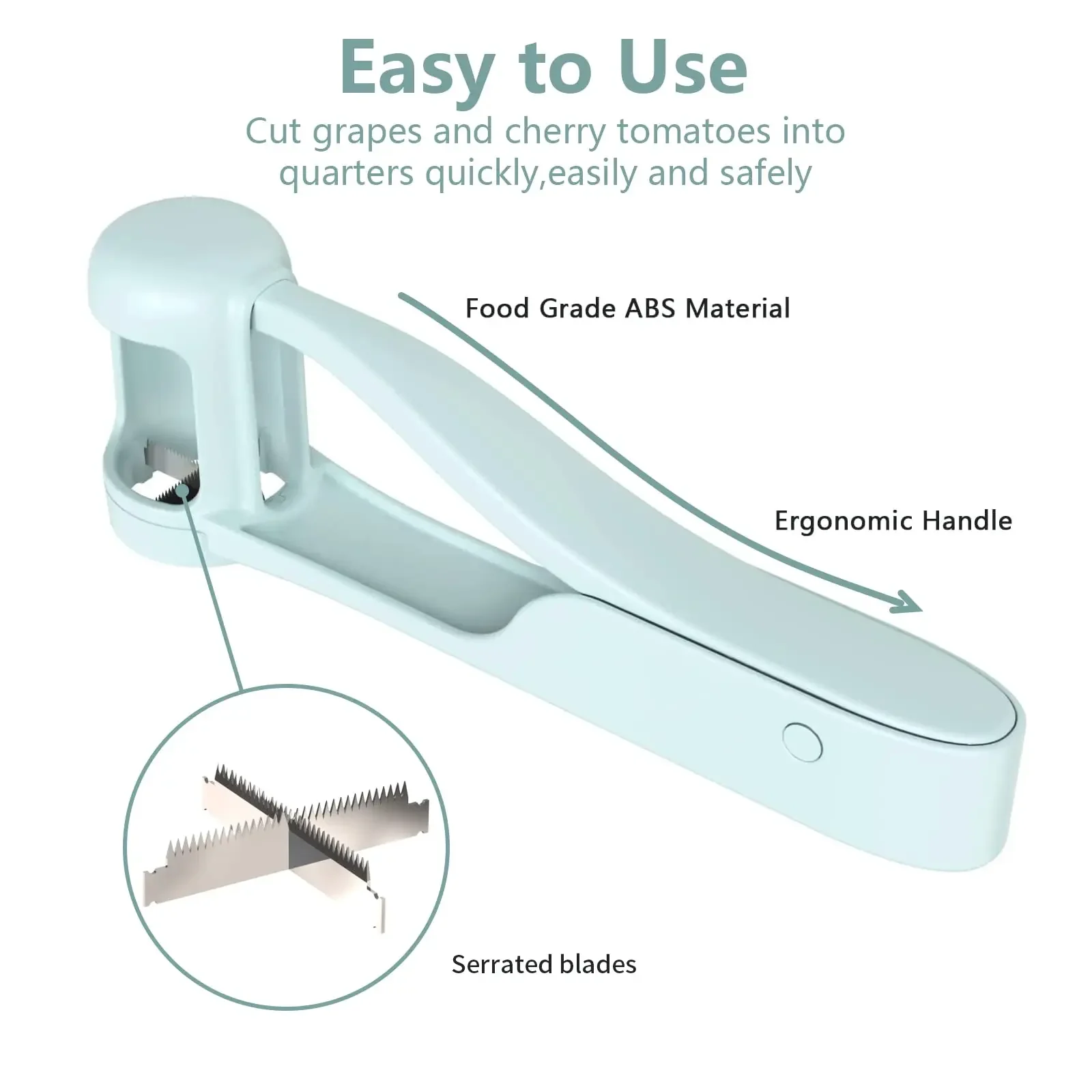 Green Grape Cutter for Toddler - Kitchen Gadgets Green 评论和价格