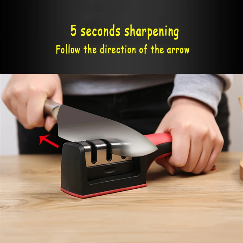 Knife Sharpener Handheld Multi - Healthy Kitchen Gadgets 评论和价格