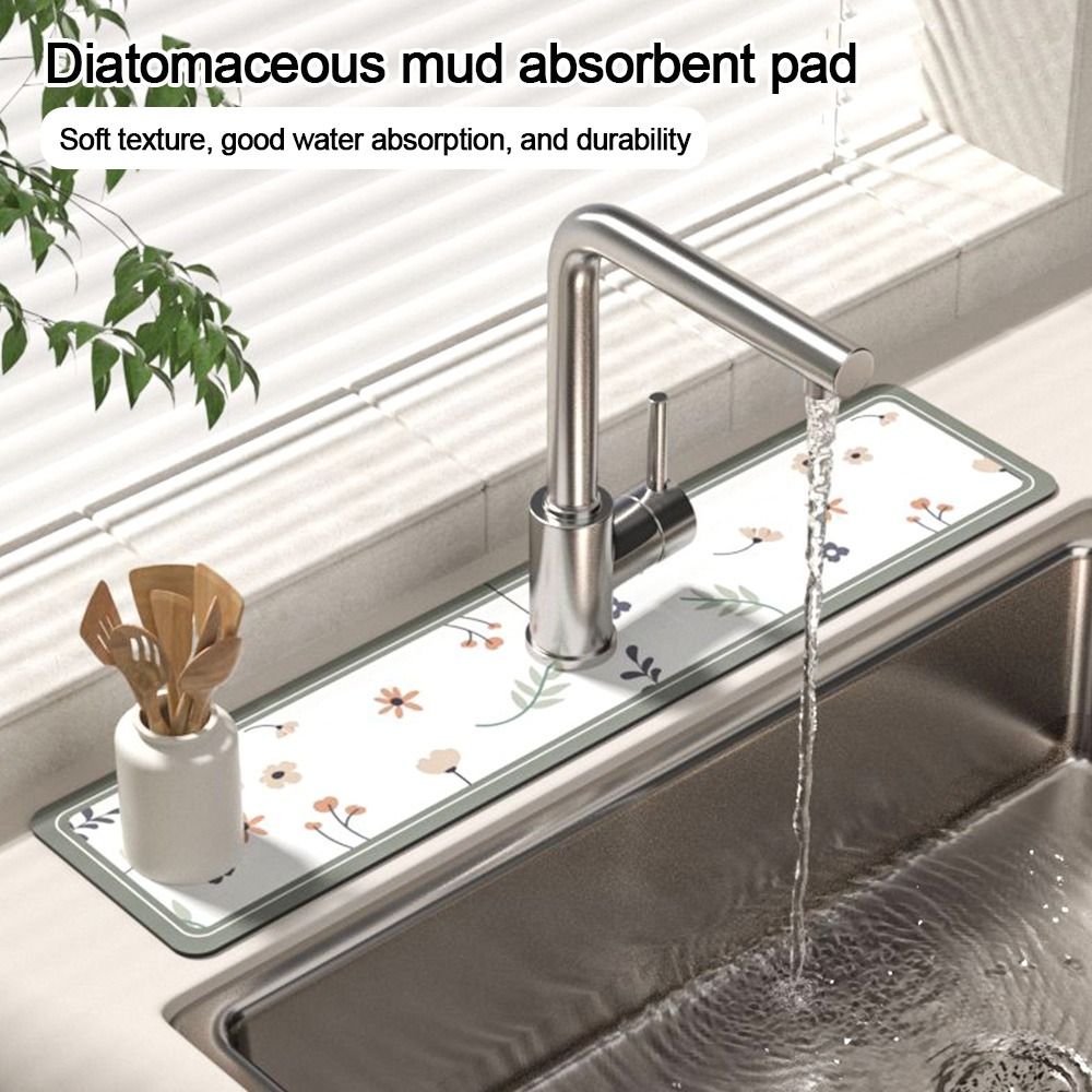 Splash Faucet Draining Mat Dur - Kitchen Gadgets Needed 评论和价格