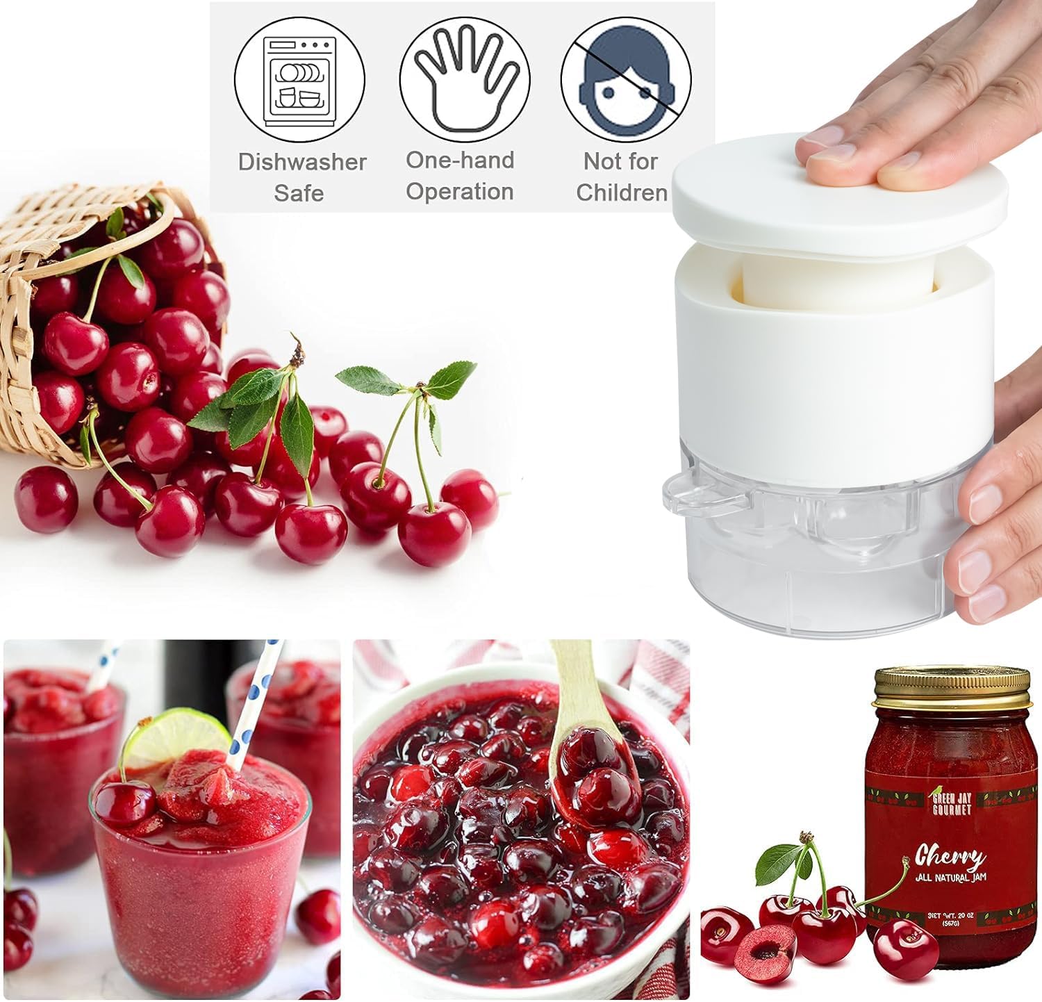 Cherry Pitter and Stoner, Quic - Cherry Pitter Tool 评论和价格