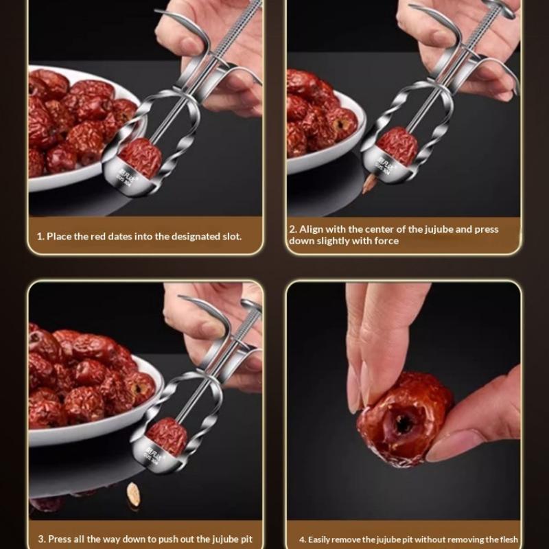 Stainless Steel Red Date Pitte - Cherry Pitter Tool 评论和价格