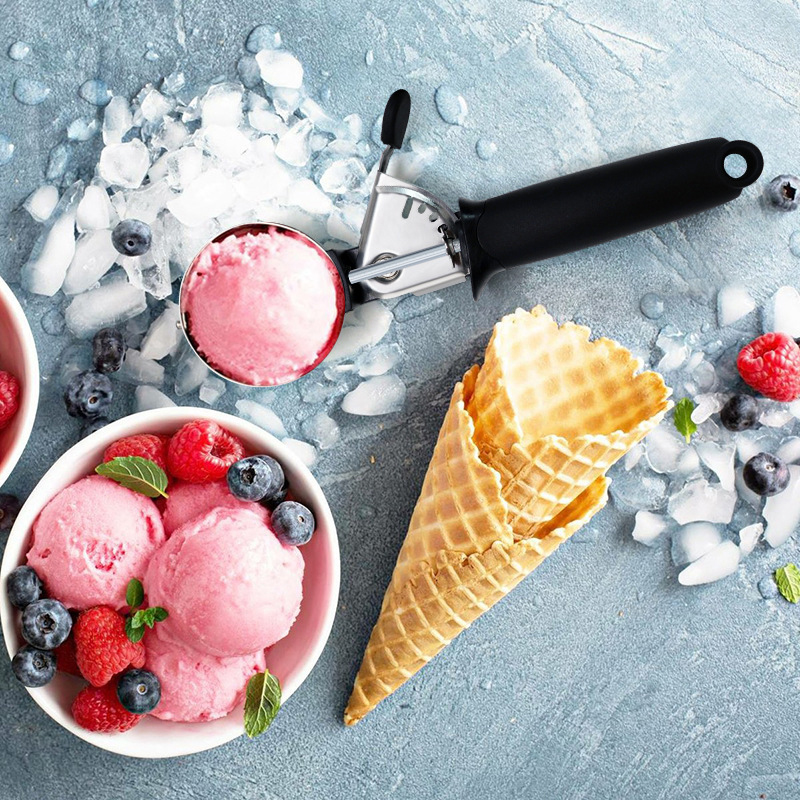 Stainless Steel Ice Cream Scoo - Kitchen Gadgets Needed 评论和价格