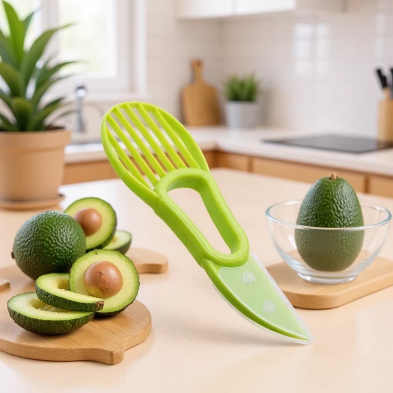 3 In 1 Avocado Slicer Shea Cor - Avocado Slicer Tool 评论和价格
