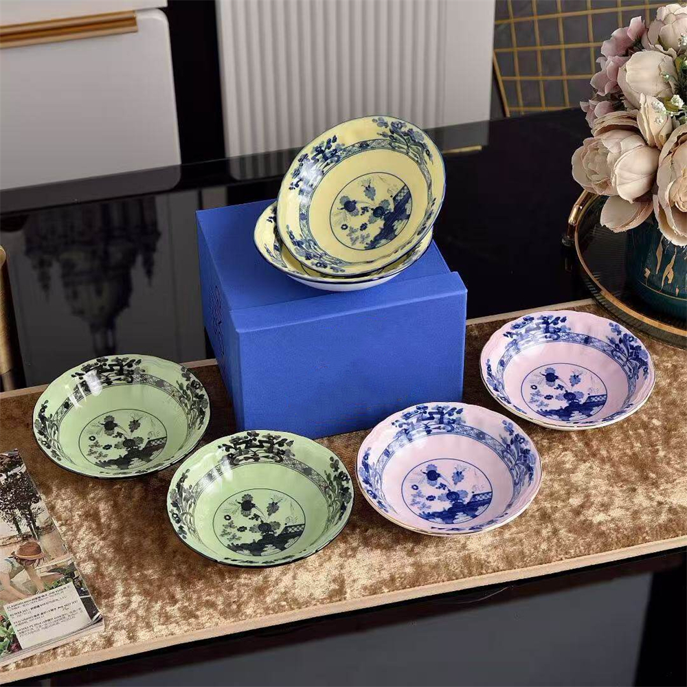 Ceramic Tableware Bowl Househo - Kitchen Gadgets Green 评论和价格