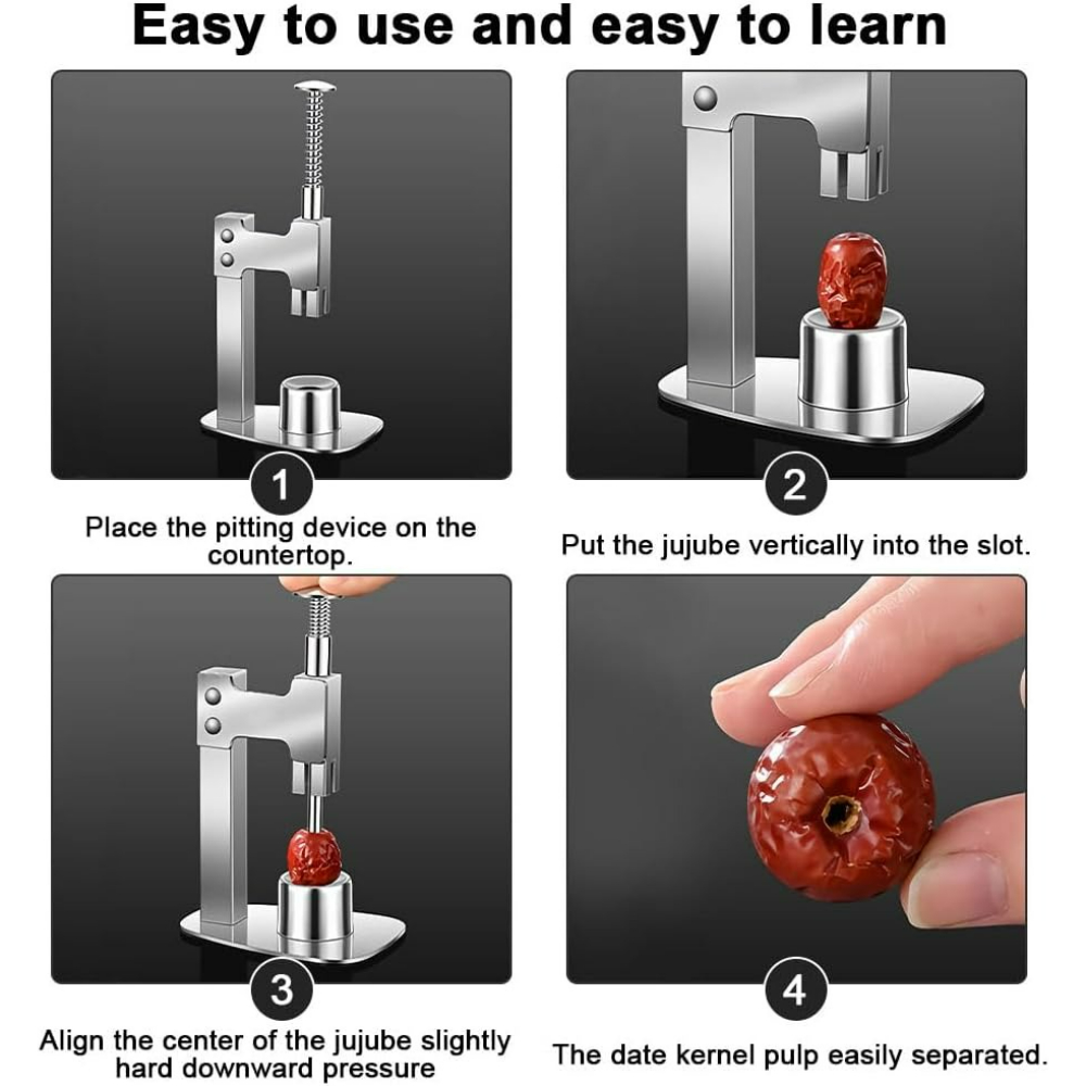 304 Stainless Steel Fruit Core - Cherry Pitter Tool 评论和价格