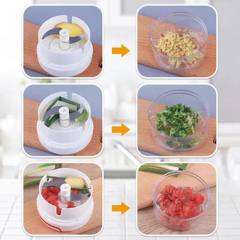Plastic Garlic Crusher Press V - Healthy Kitchen Gadgets 评论和价格