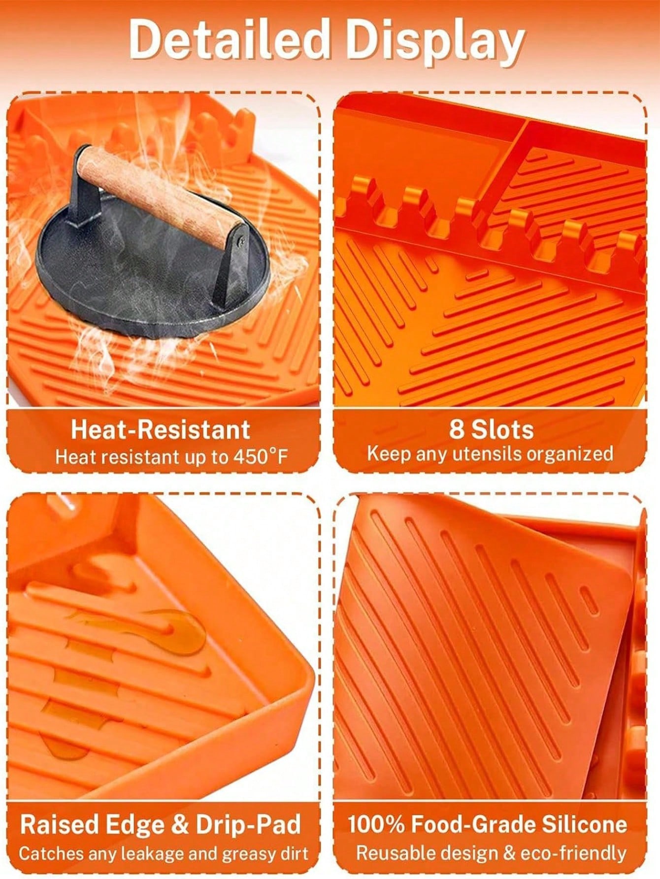 1pc silicone grill tools, Blac - Kitchen Gadgets List 评论和价格