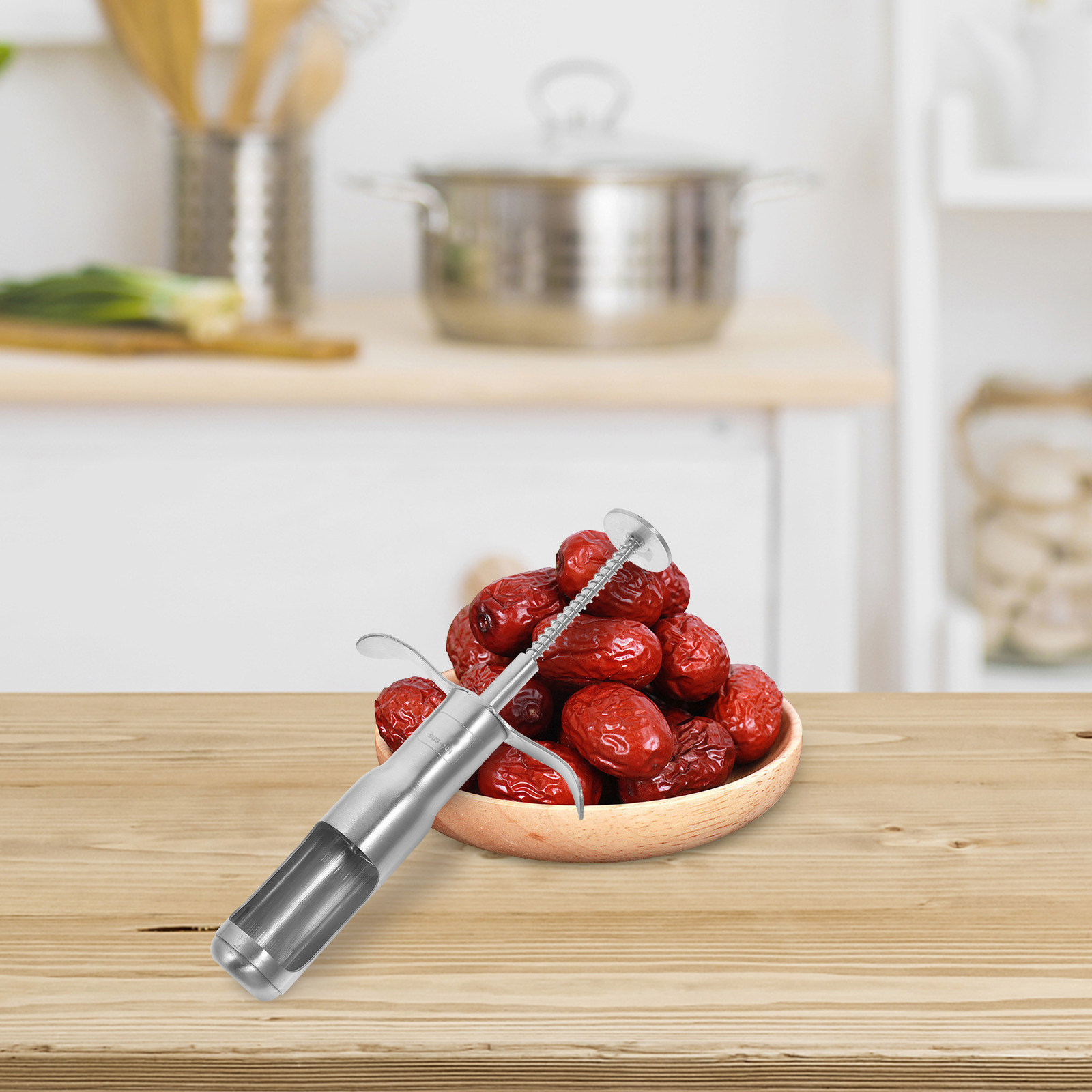 Stainless Steel Premium Fruit  - Cherry Pitter Tool 评论和价格