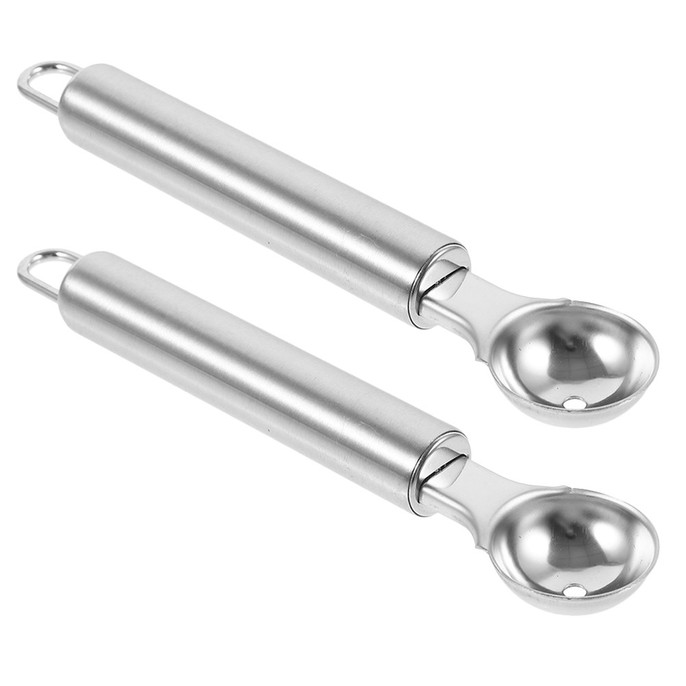 2Pcs Melon Baller Fruit Scoope - Cherry Pitter Tool 评论和价格