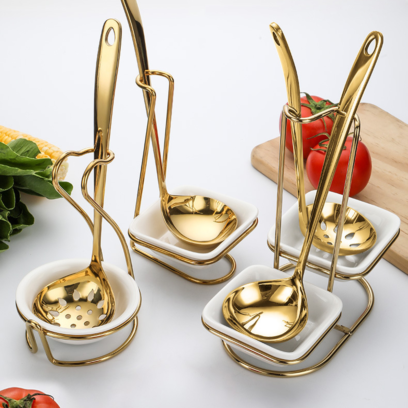Slotted Spoon Portable Whisk V - Healthy Kitchen Gadgets 评论和价格