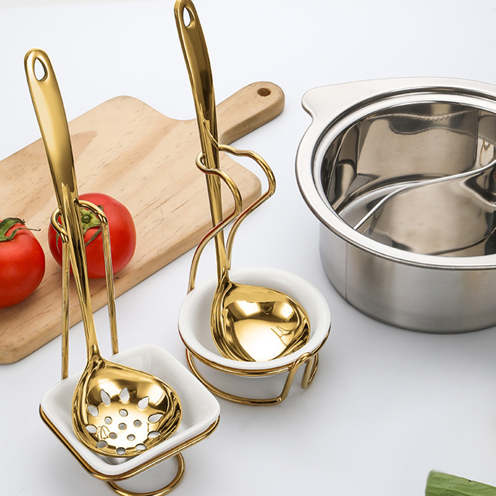 Slotted Spoon Portable Whisk V - Healthy Kitchen Gadgets 评论和价格