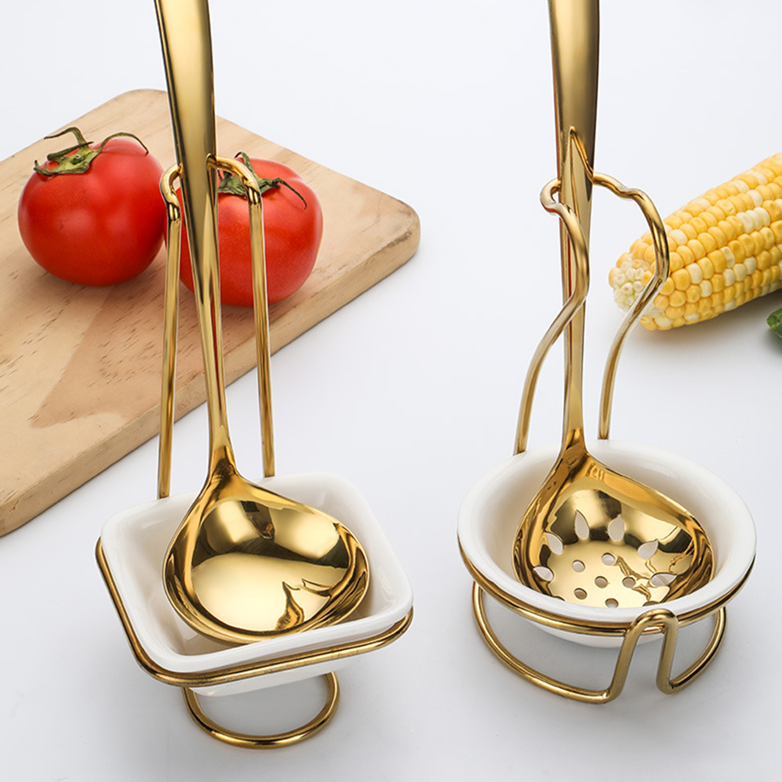 Slotted Spoon Portable Whisk V - Healthy Kitchen Gadgets 评论和价格