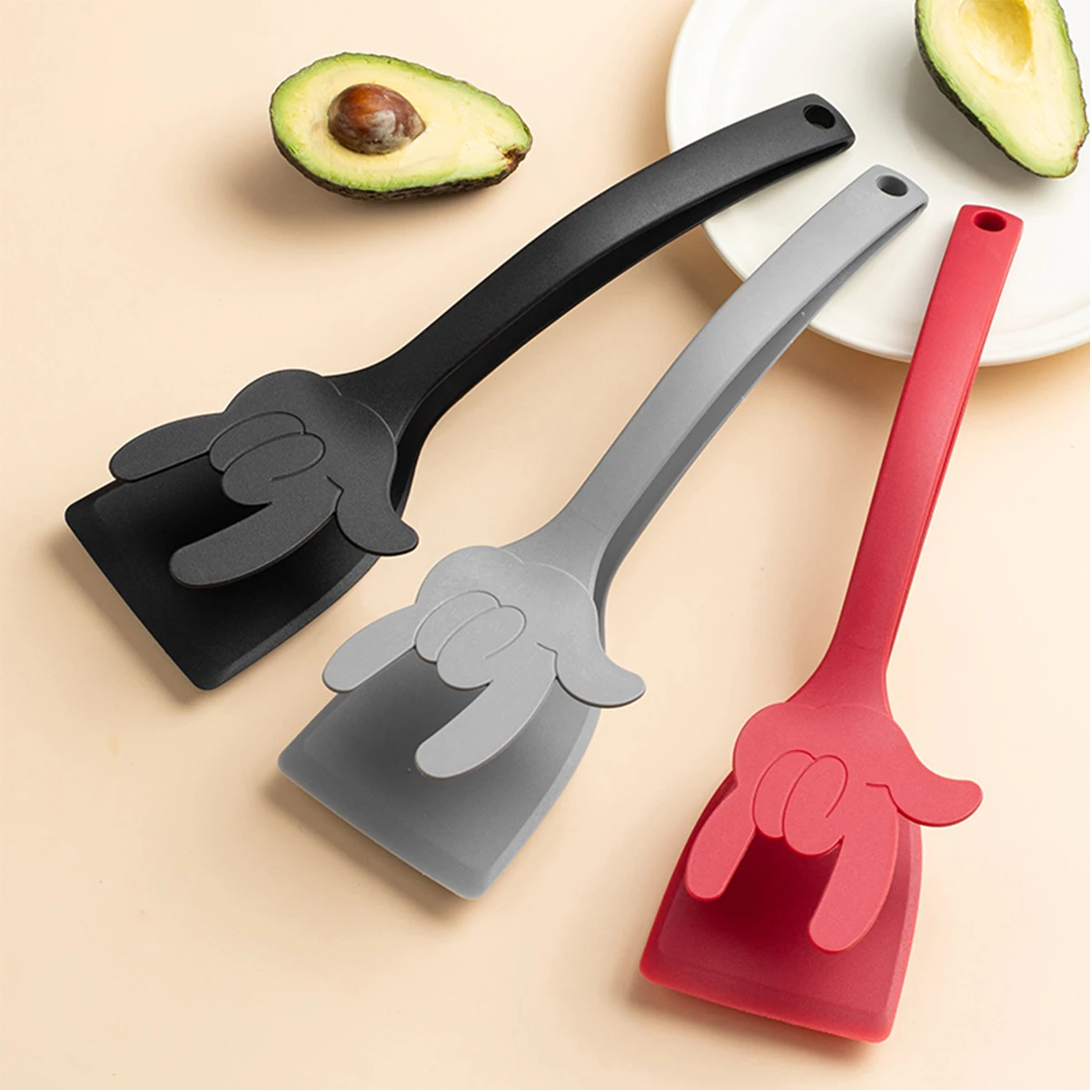 1/3Pcs Shovel Clip Silicone Gr - Kitchen Gadgets List 评论和价格