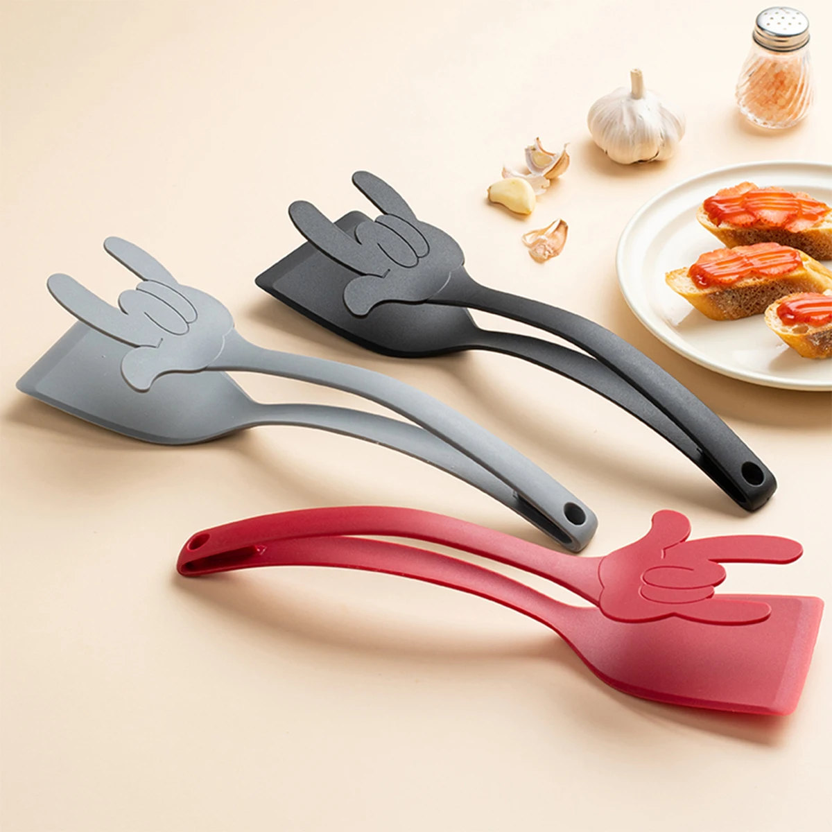 1/3Pcs Shovel Clip Silicone Gr - Kitchen Gadgets List 评论和价格
