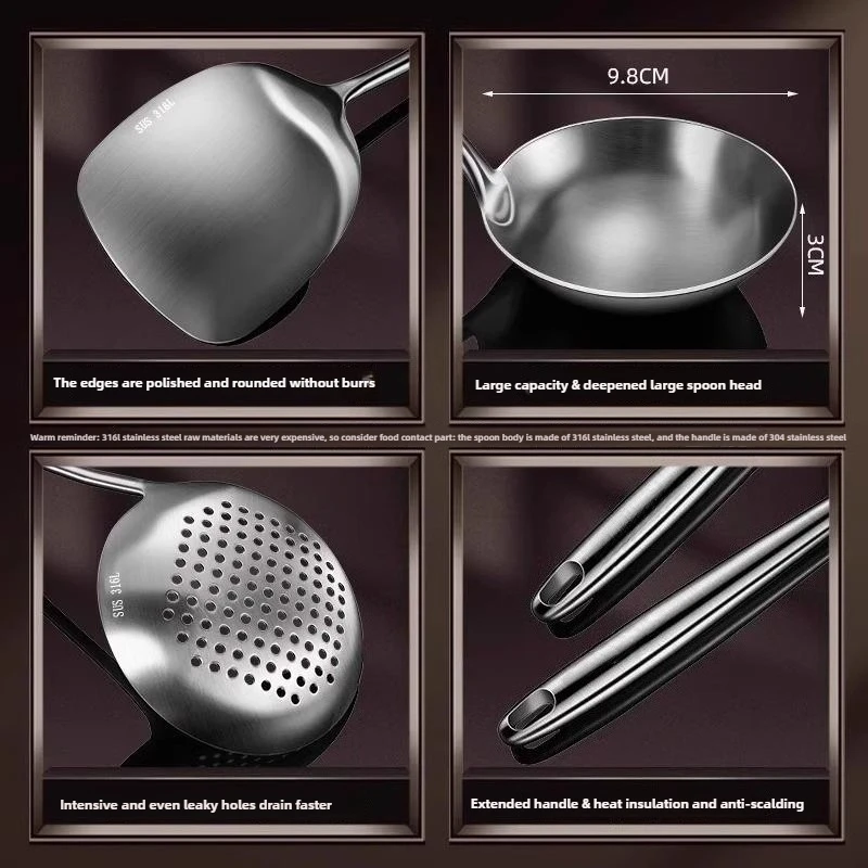 316 Stainless Steel Wok Spatul - Kitchen Gadgets List 评论和价格